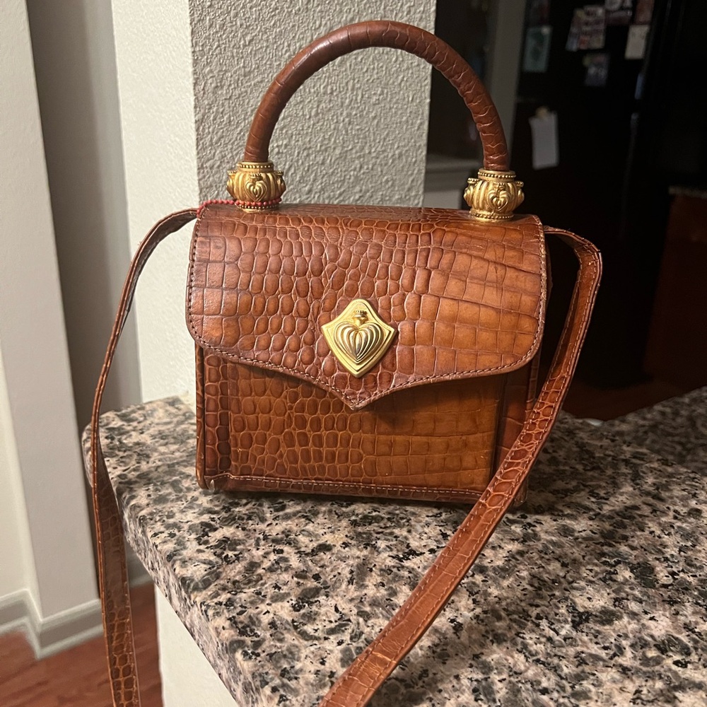 Vicenza Inc Crocodile leather bag - Picture 5 of 5